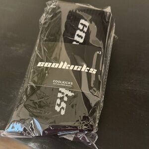 3 pack Coolkicks Black Cotton Crew Socks